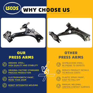 Bras de suspension avant gauche LSODS Auto Parts 3520X8 pour <span class=keywords><strong>Peugeot</strong></span> JTC7836 - Product Image 3