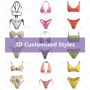 Superi <span class=keywords><strong>Bikini</strong></span> da <span class=keywords><strong>donna</strong></span> costumi da bagno brasiliani vestiti da spiaggia per le donne, <span class=keywords><strong>Bikini</strong></span> a maglia bloccati pantaloncini da <span class=keywords><strong>donna</strong></span> in vendita - Product Image 2