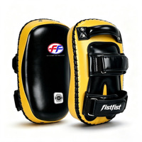 FIST Protège-pieds de Muay Thai en cuir microfibre de haute qualité et durables, pour l'entraînement professionnel de boxe et de Sanda, protection complète des pieds