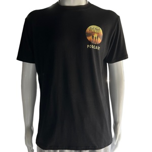 OEM高级高级合身t恤定制60/40棉/聚混纺CVC针织t恤 - Product Image 4