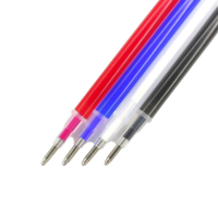 Haute Température Disparaître Textile Marqueur Recharges En Gros Pas Cher Effaçable À La Chaleur Tissu Marquage Stylo En Plastique Durable