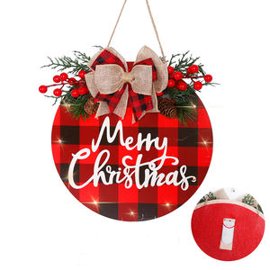 ป้ายคริสมาสต์สุขสันต์วันคริสต์มาส,ป้ายแขวนประดับตกแต่งแบบแขวนแขวนแขวนผนังม่านไม้สำหรับตกแต่งคริสต์มาสหน้าต่างบ้าน - Product Image 4