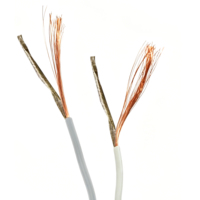 Cable de Cobre OFC al 99.99% WDZBN-RYJS de 2 Núcleos y 1.5mm2 300/500V para Detectores de Humo Inteligentes y Sistemas de Radiodifusión