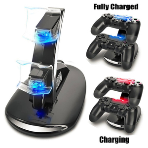 Phụ Kiện Chơi Game IV-P4002 Cho Tay Cầm PS4, Dock Sạc <span class=keywords><strong>USB</strong></span>, Đế Sạc Cho Tay Cầm Điều Khiển PS4 - Product Image 2