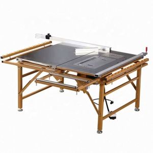 Scie à panneaux horizontale WJ100 pour la fabrication de meubles en bois, scie à table pliable, machine à découper le bois - Product Image 2