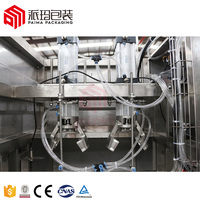 Ligne de production d'eau pure entièrement automatique à grande capacité de 150 à 1200 BPH, baril de 18,9 l, 5 gallons, machine de remplissage et d'embouteillage