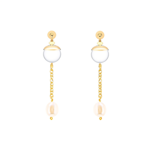 Boucles d'oreilles pendantes tendance E295-190-017G - Product Image 2