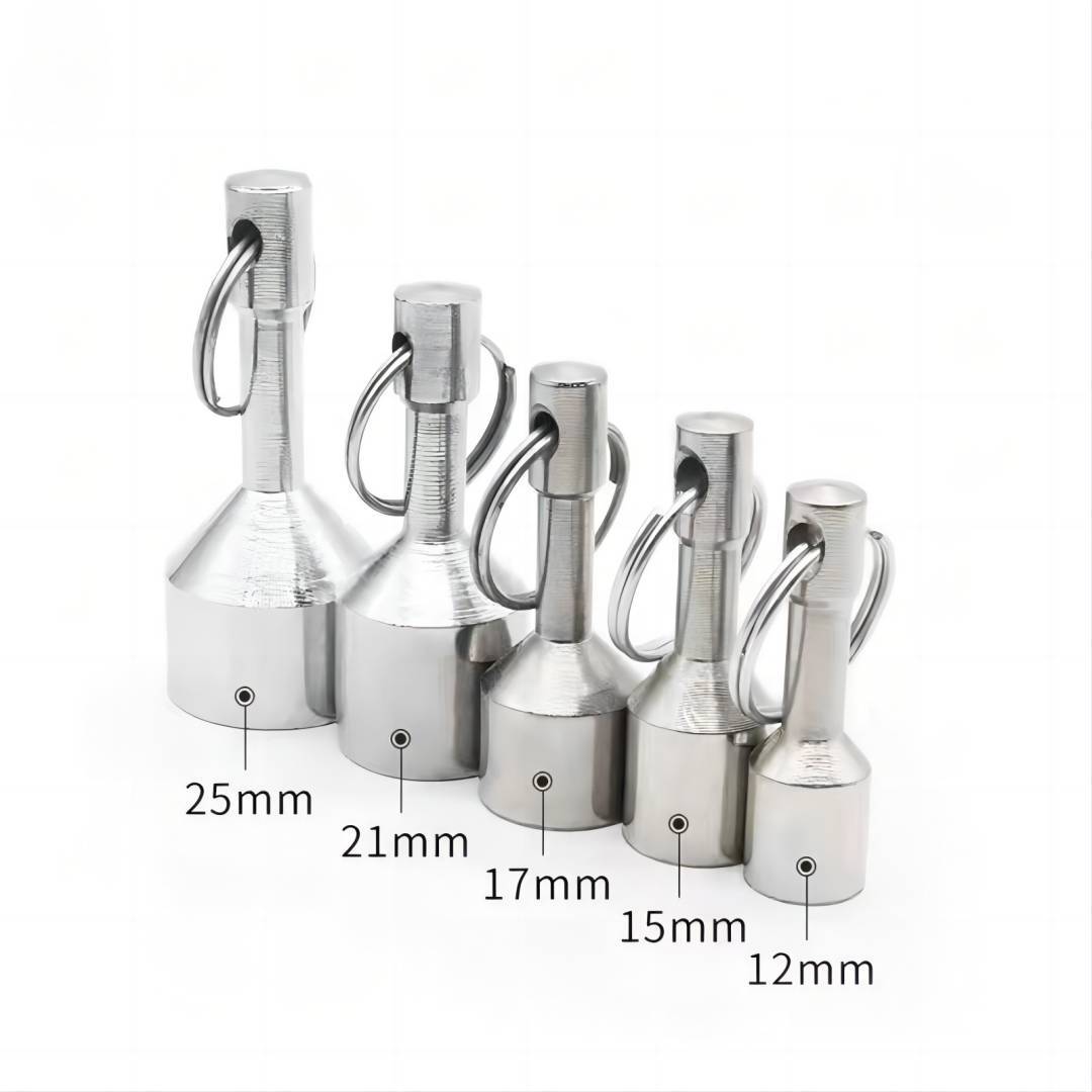 QUARKZMAN Pasador De Bloqueo Magnético De Acero Inoxidable 304, Liberación Rápida, Con Cuerda De 24.5 Cm, Diámetro 8 Mm