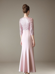 L-5XL elegante da <span class=keywords><strong>sera</strong></span> in raso per donna abito lungo con scollo a V Maxi Casual romantico per feste matrimoni abiti da sposa <span class=keywords><strong>madre</strong></span> - Product Image 5