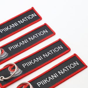 Porte-clés personnalisé avec symbole tribal, cadeau pour les passionnés de culture locale et de plein air, jet tag - Product Image 3