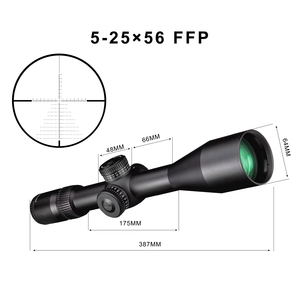 5-25X56 FFP 첫 번째 초점 평면 34mm 튜브 레티클 전술 범위 IP67 방수 장거리 사냥 시력 범위 - Product Image 4