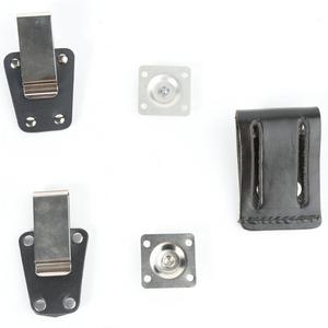 Heavy Duty Spring Metal Rotating Universal Holster <strong>Quad</strong> <strong>Lock</strong> Belt Clip Loop for Cell Phone <strong>Case</strong>, Radio <strong>Case</strong> - Product Image 2