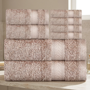 Serviette de bain jetable ORCHID en coton biologique écologique, douce, hypoallergénique, séchage rapide, pour hôtels, spas, salons, vente en gros - Product Image 1