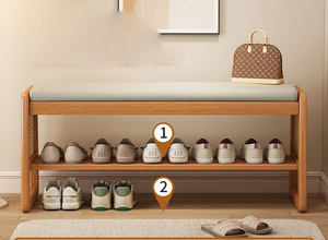 Zapatero Delgado de Múltiples Niveles con Diseño <span class=keywords><strong>Estrecho</strong></span> para Dormitorio y Espacios Pequeños, Zapatero con Tapete - Product Image 6