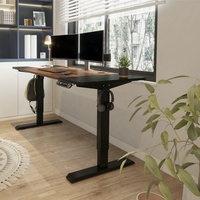 Table réglable en hauteur, bureau électrique individuel assis-debout, faible bruit, durable, en métal, mobilier de bureau moderne, réglable