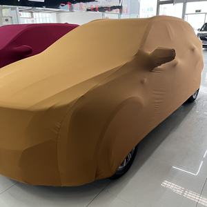 Sarung mobil kain elastis Premium disesuaikan untuk perlindungan kendaraan yang Optimal - Product Image 2