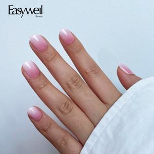 Easywell Hot Bán Sang Trọng 30Pcs Nail Mẹo Bán Buôn Chất Lượng Cao Mềm Acrylic Gel Gradient Báo Chí Trên Móng Tay Với Biểu Tượng Tùy Chỉnh - Product Image 1