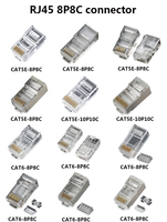 Adaptador de red con cabeza de cristal Conector RJ45 RJ45 a Terminal 485 Categoría de producto Accesorios de conector