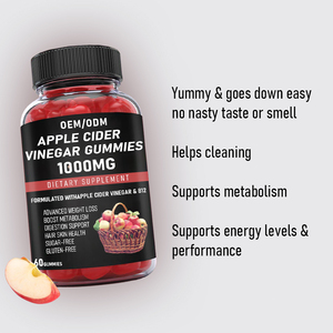 Gomitas <span class=keywords><strong>de</strong></span> ACV formuladas OEM <span class=keywords><strong>con</strong></span> <span class=keywords><strong>vinagre</strong></span> <span class=keywords><strong>de</strong></span> sidra <span class=keywords><strong>de</strong></span> <span class=keywords><strong>manzana</strong></span> <span class=keywords><strong>de</strong></span> vitamina B12 <span class=keywords><strong>para</strong></span> pérdida <span class=keywords><strong>de</strong></span> <span class=keywords><strong>peso</strong></span> y forma <span class=keywords><strong>de</strong></span> dosificación <span class=keywords><strong>de</strong></span> salud intestinal caramelo <span class=keywords><strong>de</strong></span> goma - Product Image 6