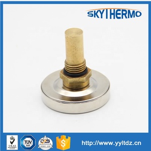 <span class=keywords><strong>Termometro</strong></span> Bimetallico D40mm con Cassa in Ferro o Acciaio Inox per Testare la Temperatura dell'Acqua, Ampiamente Utilizzato in HVAC <span class=keywords><strong>Termometro</strong></span> Metallico 0-120°C - Product Image 6