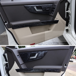 18 Piezas de Adhesivos para el Interior del Automóvil para Benz <span class=keywords><strong>GLK</strong></span> 200 260 300, Adhesivos Decorativos de Fibra de Carbono para Salida de Aire, Tablero, Manija de Puerta - Product Image 5