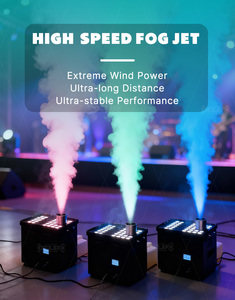 Equipo de Escenario DELIFX, Máquina de Humo LED de 4000W, Sin CO2, Efecto de Humo Vertical de Alta Velocidad, Fuente de Humo para Espectáculos y Conciertos - Product Image 3