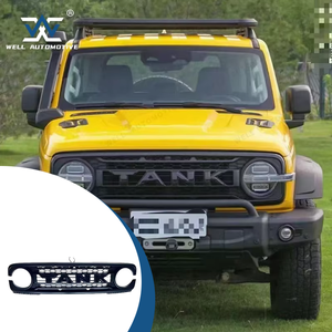 Vente directe d'usine <span class=keywords><strong>4x4</strong></span> Border Edition Kits de carrosserie de calandre de pare-chocs avant Grille en maille avec lumières pour réservoir 300 - Product Image 1