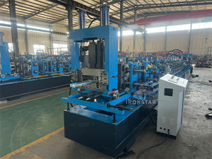 Purlin Peso Materiales de construcción Perfil Z Canal de acero Rollo que forma C Quilla que hace la máquina - Product Image 3