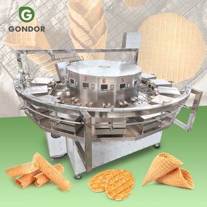 Machine à gaufres commerciale industrielle pour Stroopwafels, machine à gaufres en forme d'ours, machine à mini gaufres enroulées Stroop - Product Image 1