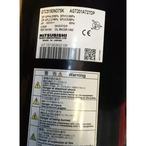 Compresseur de climatiseur GTC5150ND75K 24V Inverter pour remplacement et réparation - Product Image 2