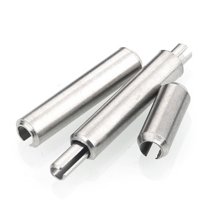 DIN1481 201 304 316 <span class=keywords><strong>goupille</strong></span> à ressort <span class=keywords><strong>cylindrique</strong></span> élastique fendue en acier inoxydable SUS316 - Product Image 3