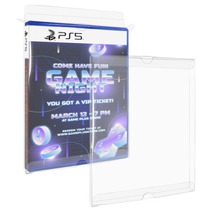 Pha Lê Rõ Ràng Bảo Vệ Trường Hợp Nhựa Video Trò Chơi Hộp Bảo Vệ Cho Ps5 PS4 PS3 Xbox Một Loạt X <span class=keywords><strong>CD</strong></span> DVD Bảo Vệ Hiển Thị Trường Hợp - Product Image 1