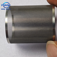 Maille perforée chimiquement gravée en acier inoxydable 201/304/316 de 100 microns, résistante à la corrosion, pour la purification de l'eau/de l'air