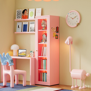 Estantería de Esquina de Acero Moderna para Niños, Librería Metálica Colorida para el Hogar, Adecuada para Espacios Pequeños - Product Image 2