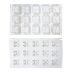 Molde de Silicona 3D de Múltiples Cavidades en Forma de Cubo, Silicona de Grado Alimenticio para Velas, Piedras Aromáticas, Cemento, Manualidades, Fabricante, Venta al por Mayor - Product Image 2