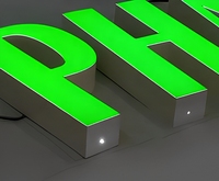 Enseigne de magasin lumineuse 3D LED JAGUARSIGN, grande taille, personnalisée, signalétique commerciale lumineuse pour boutique