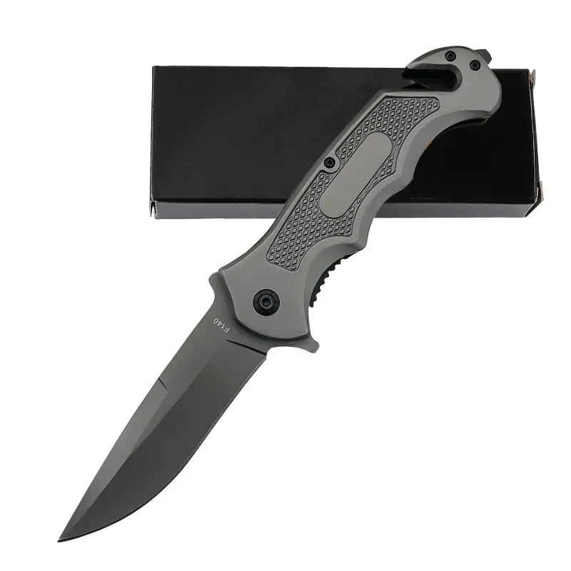 Aventura ao ar livre Camping Caça Selva Faca EDC Folding Tactical Survival Aço Inoxidável Pocket Knife