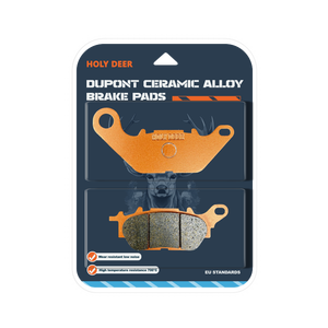 High-performance, Wear-resistant Front and Rear Anti-slip Disc Brake Pads for <strong>HAOJIN</strong> SY02, SE05, and SY06 Scooter Models - Product Image 1