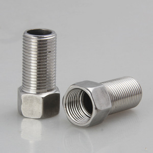 Adaptador de Rosca de Acero Inoxidable Crane Crown, Conector de Tubería Interno/Externo de 20MM, Alta Resistencia a la Presión - Product Image 1