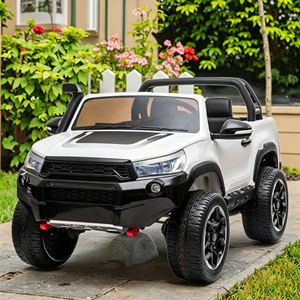 Kinder Elektro-Pickup-Auto <span class=keywords><strong>HL850</strong></span> 12V10AH Batterie Kunststoff MP3-Musikplayer Langlebig mit Sanftanlauf Fernbedienung für Outdoor-Spiele - Product Image 4