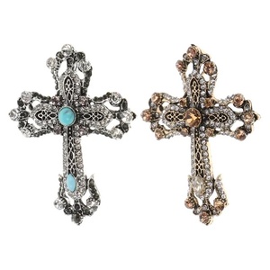 Gold Plated Cross Brooch for Catholic Men <strong>Sunday</strong> Service and Formal Events Thoughtful Gift for Religious Occasions