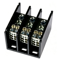 Bloc de distribution de puissance de type américain série ATB-175, 600V 175A, conforme aux normes UL/CUL, CQC, RoHS pour armoire de commande électrique