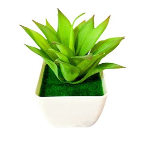 Plante succulente artificielle Qi Xing 15 cm en PVC souple, décoration d'intérieur, plante en pot, ornement végétal - Product Image 5
