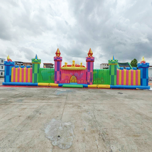 Parque de atracciones inflable gigante al aire libre, juegos inflables, casa de brinco, pista de obstáculos, equipos de juegos infantiles - Product Image 2