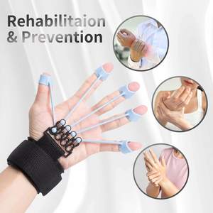 Finger Flexion Trainer Silicone <b>Grip</b> <b>Strengthener</b> 40 60 75 Lb Rehabilitation Fitness Equipment - Product Image 4