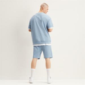 Estate stampa Dtg Custom 300 Gsm oversize cotone bianco di <span class=keywords><strong>lino</strong></span> semplice da <span class=keywords><strong>uomo</strong></span> <span class=keywords><strong>t</strong></span> <span class=keywords><strong>shirt</strong></span> e Shorts set per <span class=keywords><strong>uomo</strong></span> - Product Image 2