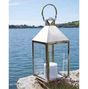 Linterna de vela de acero inoxidable para exteriores 2025 para el hogar, hoteles y decoración de bodas, linterna de decoración para el hogar más vendida 2025 - Product Image 1