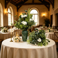 Arrangement floral de mariage 50 cm 60 cm 70 cm 80 cm, centre de table de mariage, boule de fleurs bleue DKB
