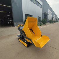 Günstiger Neuer Minidumper Hydraulischer Raupenkipper Kleiner Muldenkipper Mini-Dumper