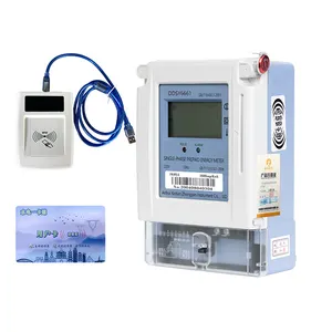 220V with RS485 86*110*112mm Three Phase LCD display multifunction power meter manufacture OEM